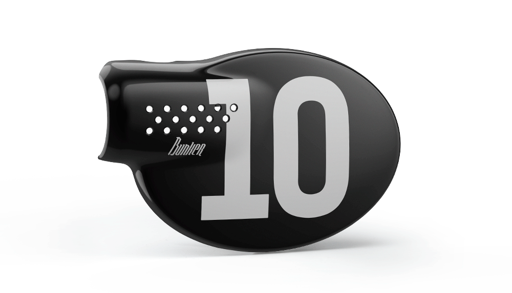 Triumph Street Scrambler PA12 Numberplate Side cover Left BLACK Changing racing numbers