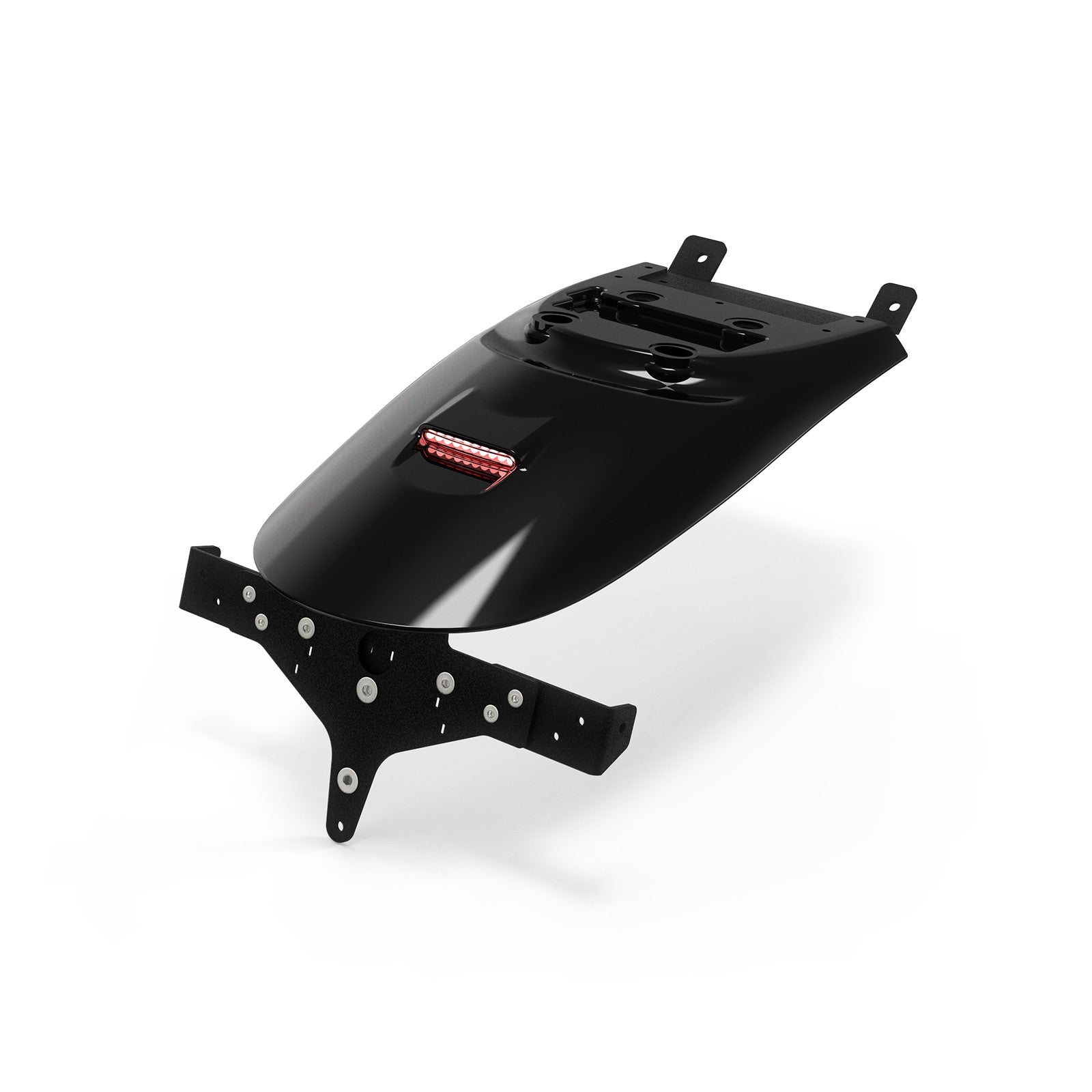 Honda CL250 CL500 Rear Mudguard Tail Tidy image gallery Glossy Black