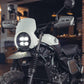 Honda CL250 CL500 Front Mudguard image gallery Glossy Black Real life on motorcycle