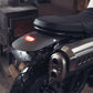 Honda CL250 CL500 Rear Mudguard Tail Tidy image gallery Glossy Black Real life on motorcycle 1