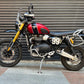 Triumph 1200 XE XC X PA12 High Fender Mainimage Glossy Black Wide Shot Side View
