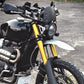 Triumph 1200 XE XC X PA12 High Fender mounted on motorcycle Matte Grey
