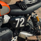 Triumph 1200 XE X C Number Plate Side Cover  on motorcycle