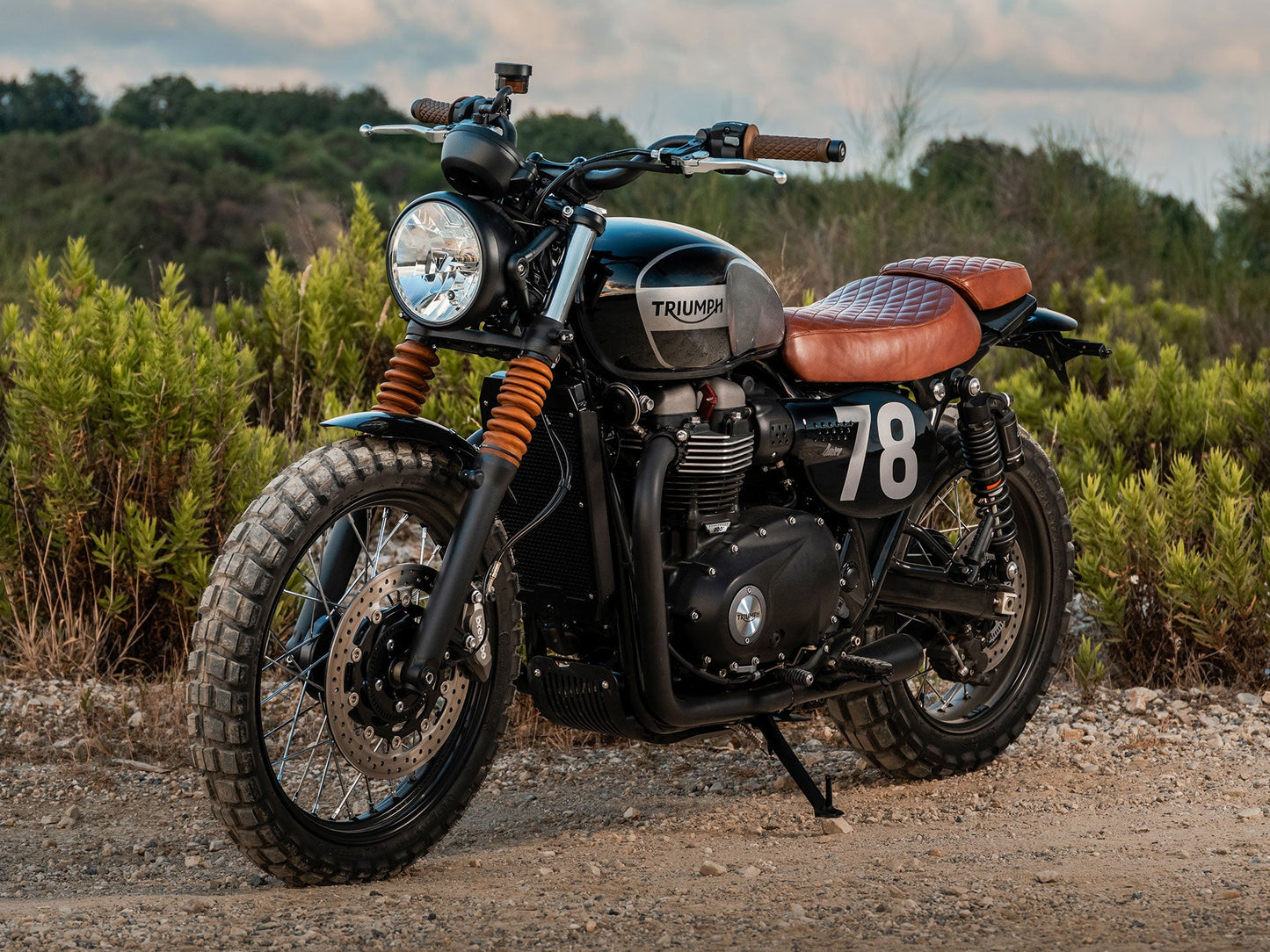 Triumph PA12 Front Mudguard imagegallery Street scrambler