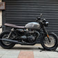 Triumph  Street Twin, Street Cup, Speed Twin 900 T100 T120 Front Fender Slim Glossy Black Pre 2021