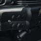 Triumph scrambler 900 Heat Shield Leg Saver on motorcycle Closeup