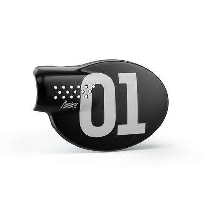Triumph Street Scrambler Number plate Side cover Left BLACK Glossy Finish
