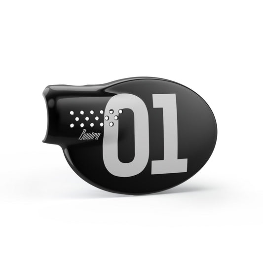 Triumph Street Scrambler Number plate Side cover Left BLACK Glossy Finish