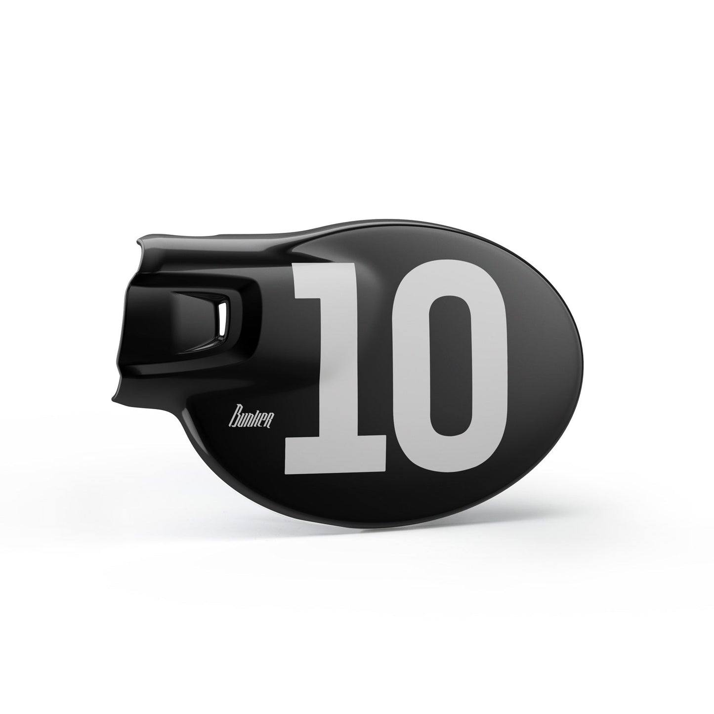 Triumph Scrambler Number Plate Side cover with custom Number  Glossy Finish