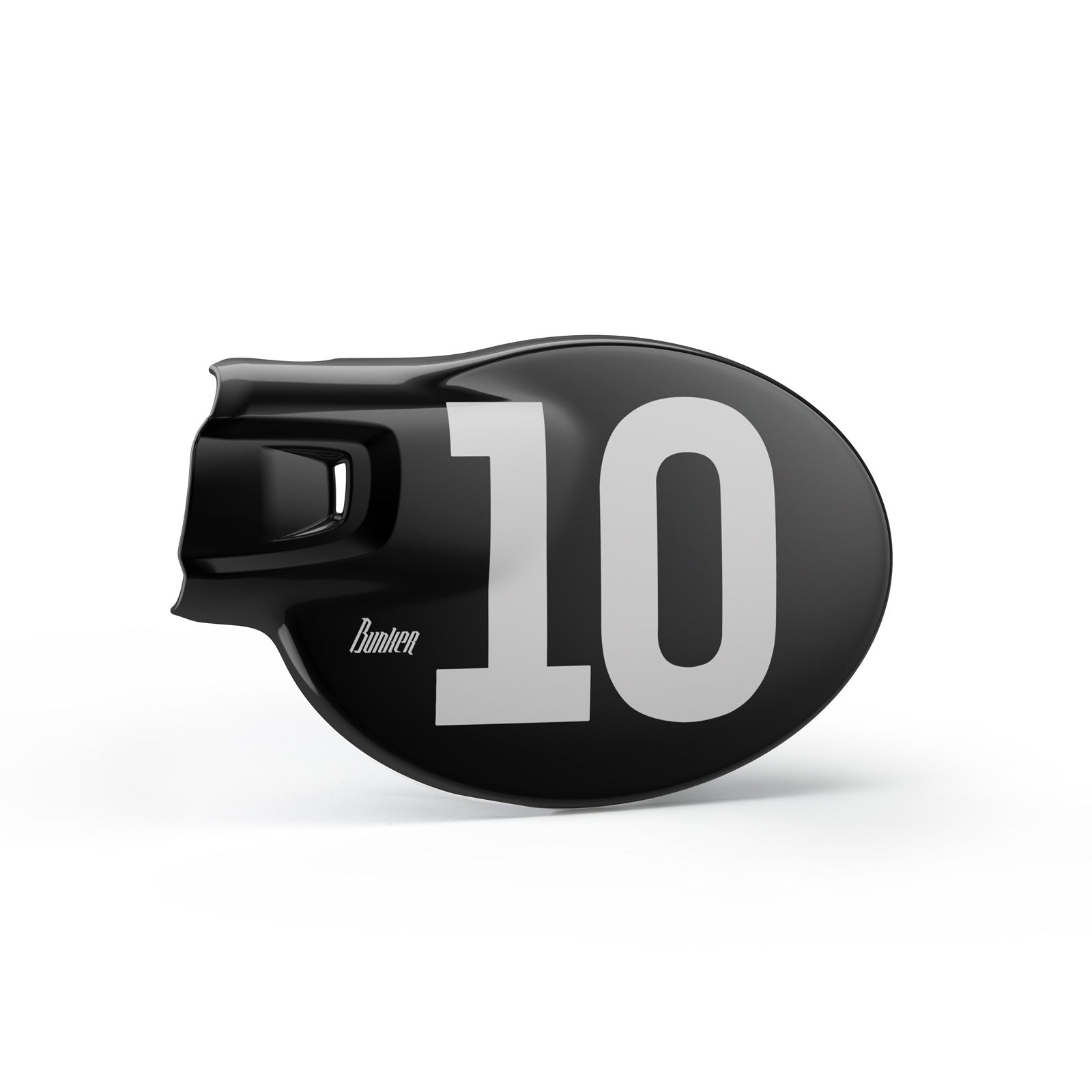 Triumph Scrambler Number Plate Side cover with custom Number  Glossy Finish
